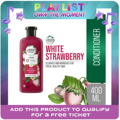 HERBAL ESSENCES - HERBAL ESSENCES Strawberry & Sweet Mint Conditioner - 400 ML