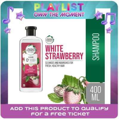 HERBAL ESSENCES - HERBAL ESSENCES Shampoo White Strawberry and Sweet Mint - 400 ML