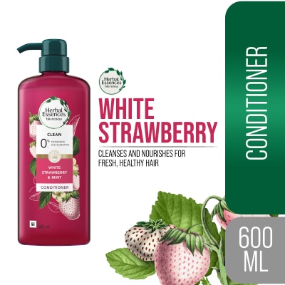 HERBAL ESSENCES Conditioner White Strawberry and Sweet Mint 600ml