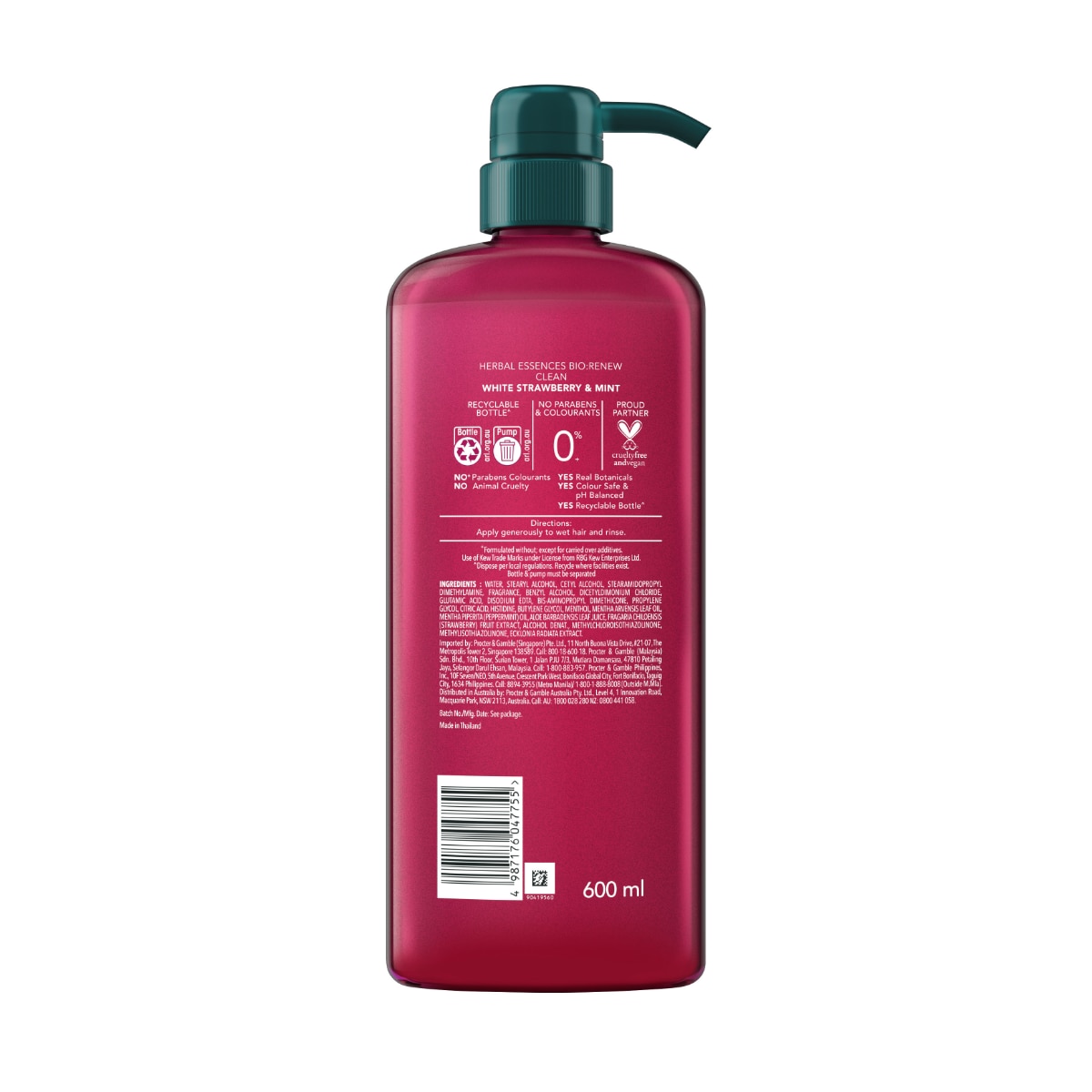 Conditioner White Strawberry and Sweet Mint 600ml