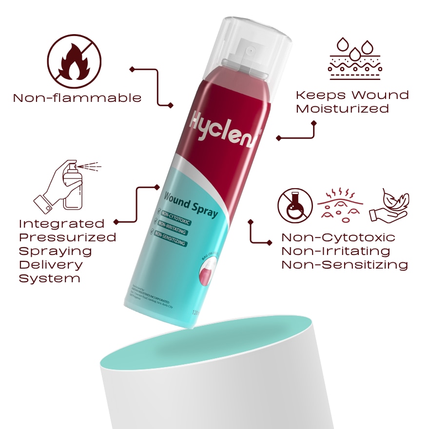 HYCLENS Wound Spray 120ml image