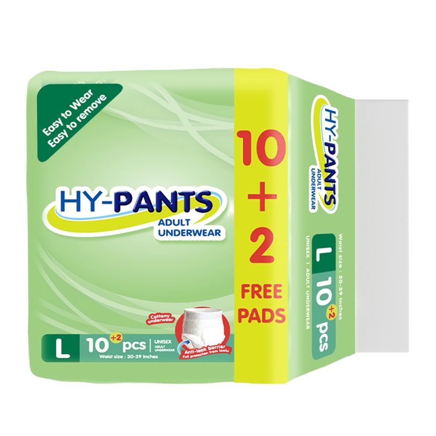 HY PANTS Adult Diaper Large 10 Pants
