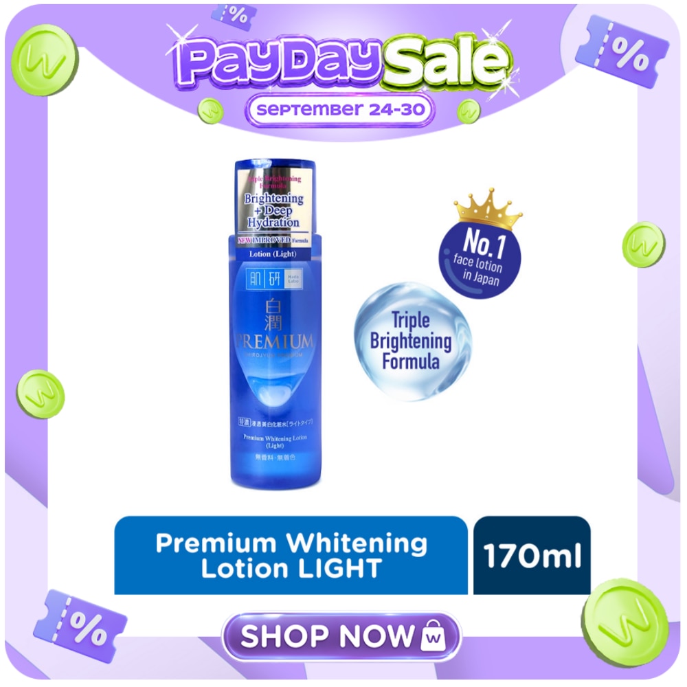 HADA LABO Premium Whitening Lotion Light 170ml image