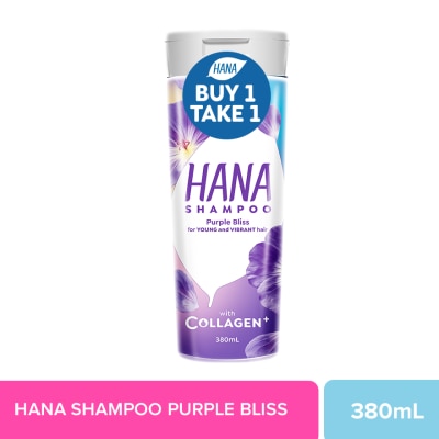 HANA Hana Shampoo Purple Bliss 380ml Buy 1 Take 1