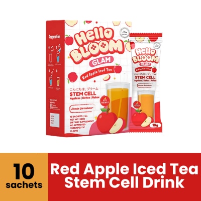HELLO BLOOM, HELLO BLOOM Glam Red Apple Iced Tea 180g | Watsons Philippines