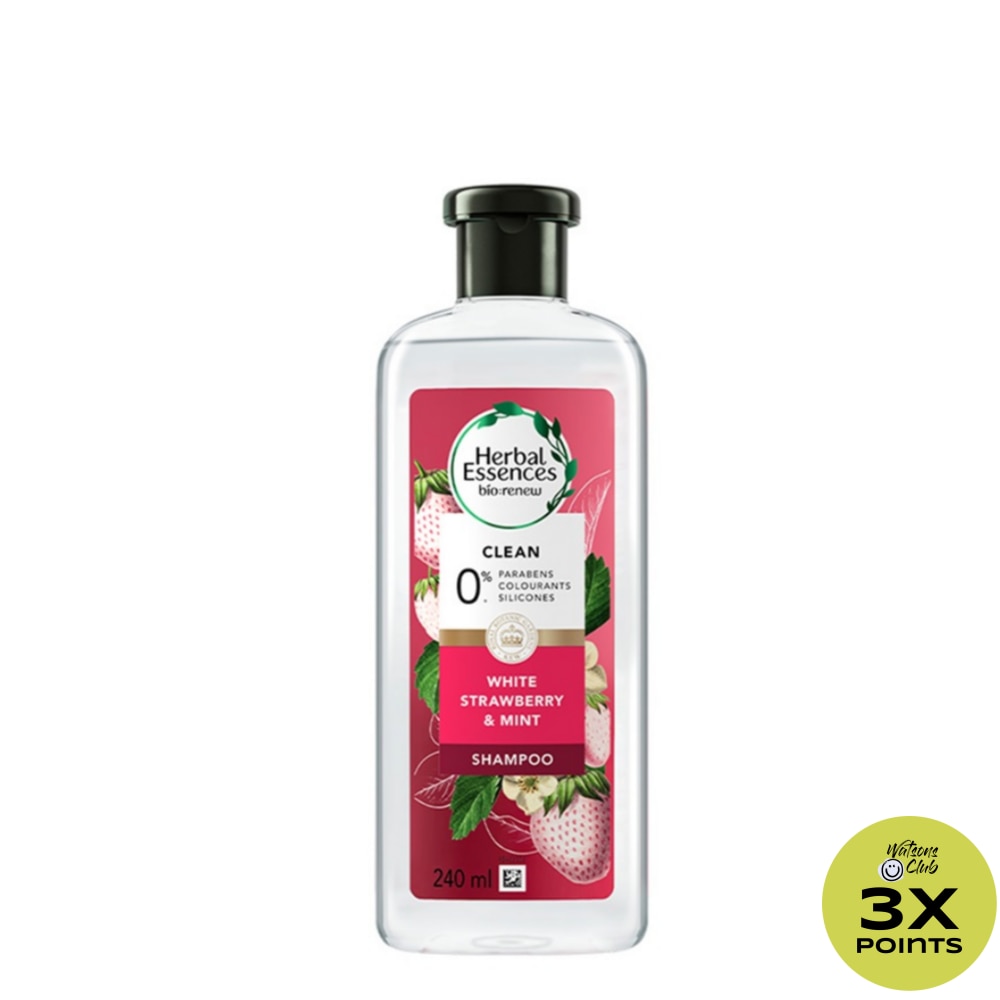 White Strawberry and Sweet Mint Shampoo 240ml