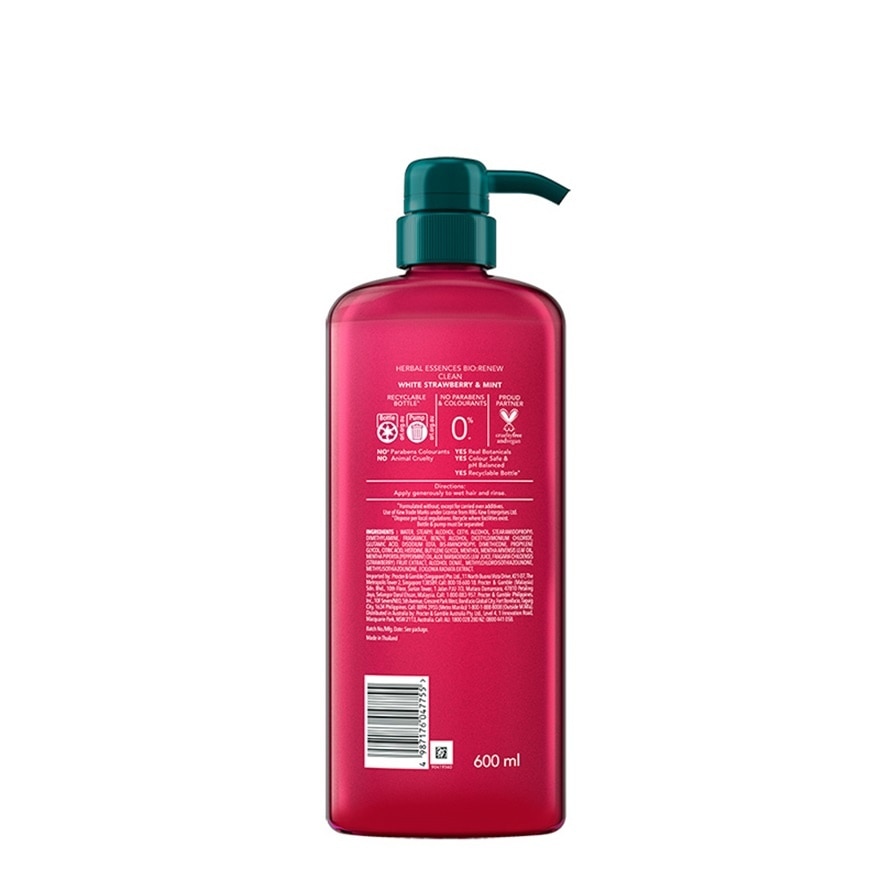 Conditioner White Strawberry and Sweet Mint 600ml