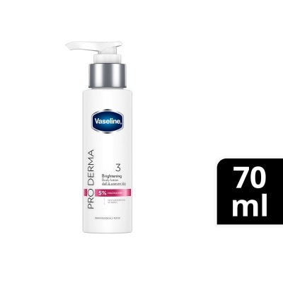 VASELINE - VASEINE Pro Derma Brightening Body Lotion 70ml image