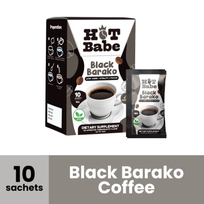 HOT BABE HOT BABE Black Barako 10 Sachets x 180g