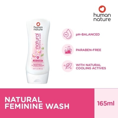 HUMAN NATURE Natural Feminine Wash - Odor Protect 165ml
