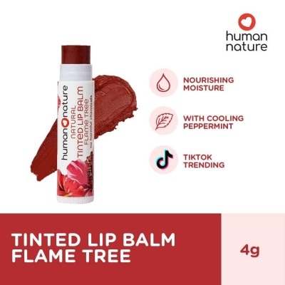 HUMAN NATURE Tinted Lip Balm Flame Tree 4g