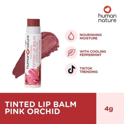 HUMAN NATURE Tinted Lip Balm Pink Orchid 4g