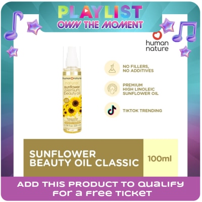 HUMAN NATURE - Sunflower Seed Beauty Oil 100ml