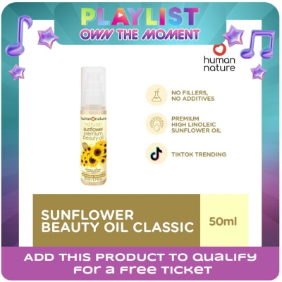 HUMAN NATURE - Sunflower Seed Beauty Oil 50ml