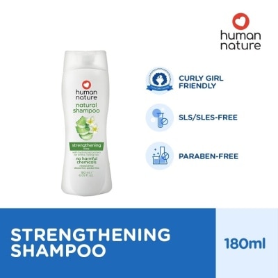 HUMAN NATURE Strengthening Shampoo Soothing Aloe 180ml