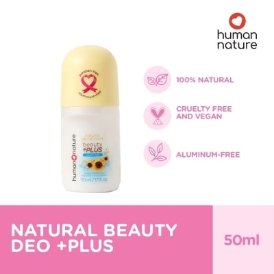 HUMAN NATURE Natural Deodorant Beauty +PLUS Powder Light 50ML
