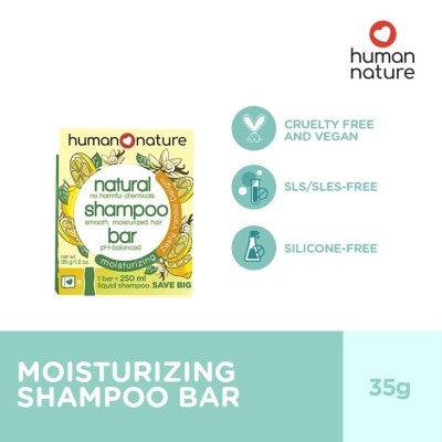 HUMAN NATURE - Natural Shampoo Bar 35g