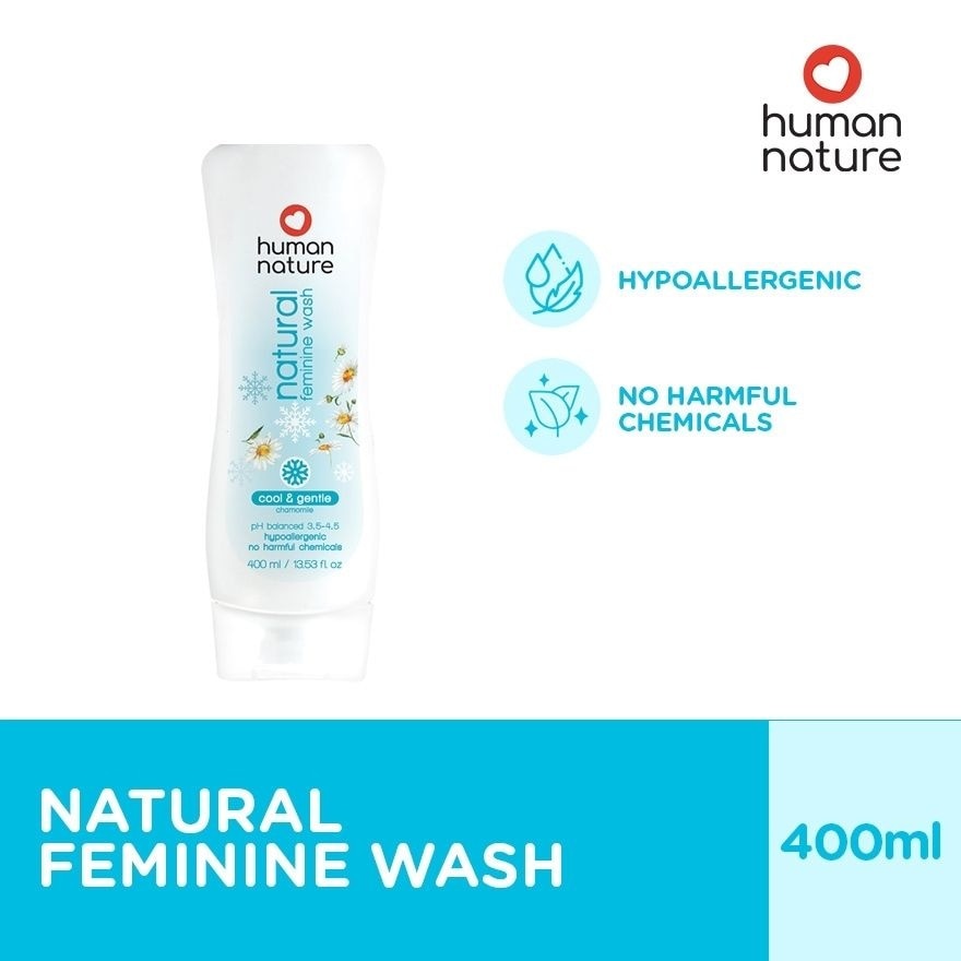 HUMAN NATURE 400Ml Feminine Wash Cool And Gentle Chamomile