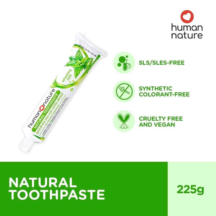 HUMAN NATURE 225G Natural Toothpaste
