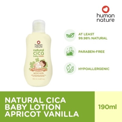 HUMAN NATURE Human Nature 190ml Natural Cica Baby Lotion - Apricot Vanilla