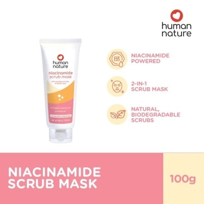 HUMAN NATURE Human Nature 100g Niacinamide Scrub Mask
