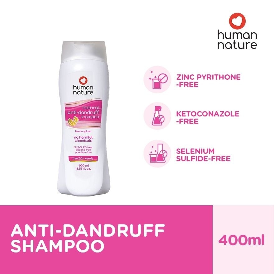 HUMAN NATURE Natural Anti Dandruff Shampoo 400ml