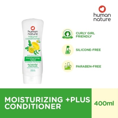 HUMAN NATURE - HUMAN NATURE Moisturizing Plus Conditioner Green Tea 400ml