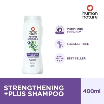 HUMAN NATURE HUMAN NATURE Strengthening&nbsp;Plus Shampoo Rosemary 400ml