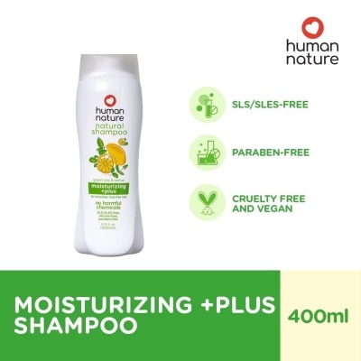 HUMAN NATURE HUMAN NATURE Moisturizing Plus Shampoo Green Tea 400ml