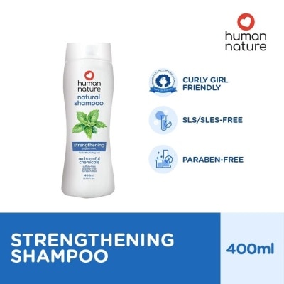 HUMAN NATURE - HUMAN NATURE Strengthening Shampoo Peppermint 400ml