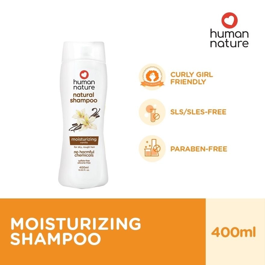 HUMAN NATURE Moisturizing Shampoo Lush Vanilla 400ml