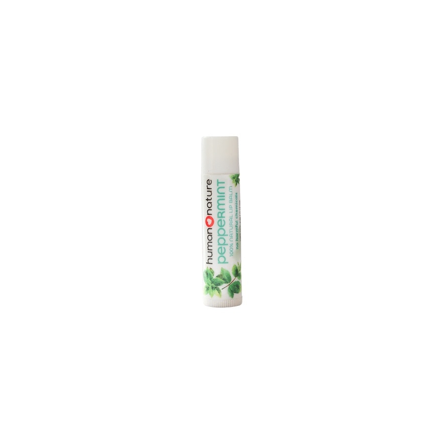 100% Natural Lip Balm Peppermint 4g