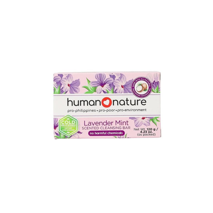 Lavender Mint Cleansing Bar Soap 120g