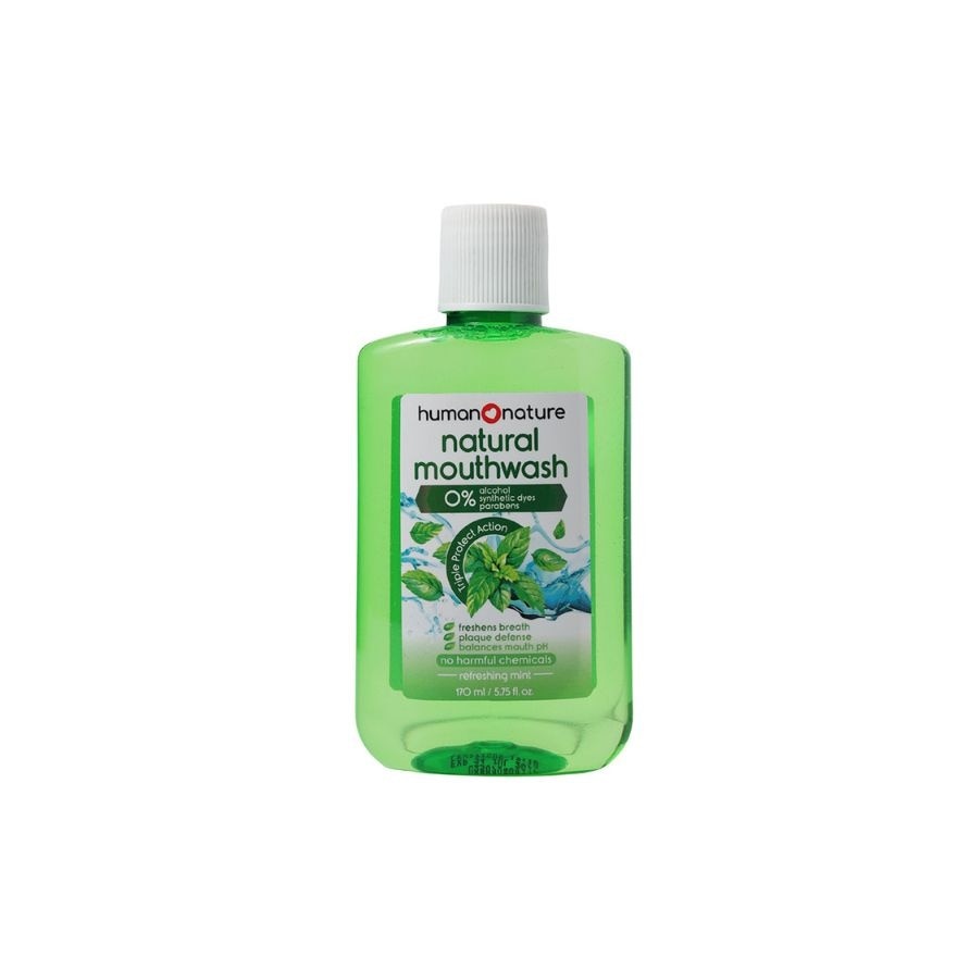 Natural Mouthwash Refreshing Mint 170ml