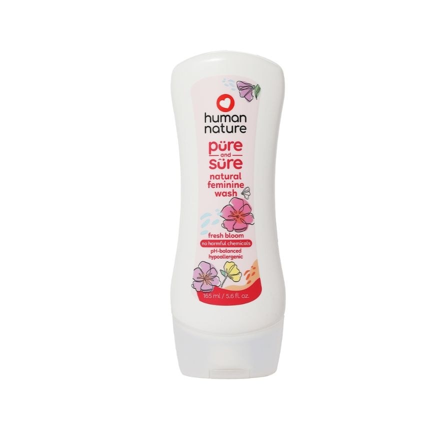 Pure and Sure Feminine Wash Fresh Bloom 165ml