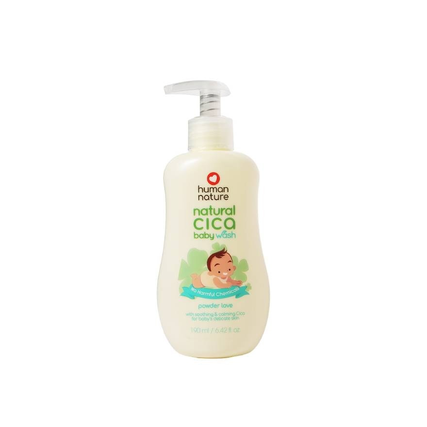 HUMAN NATURE Natural Cica Baby Wash - Powder Love 190ml