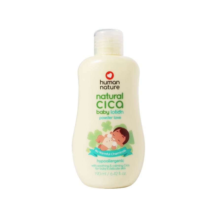 HUMAN NATURE Natural Cica Baby Lotion Powder Love 190ml