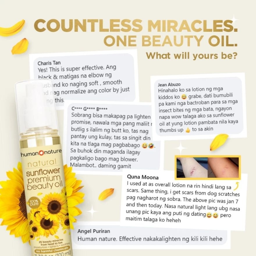 Sunflower Seed Beauty Oil 50ml