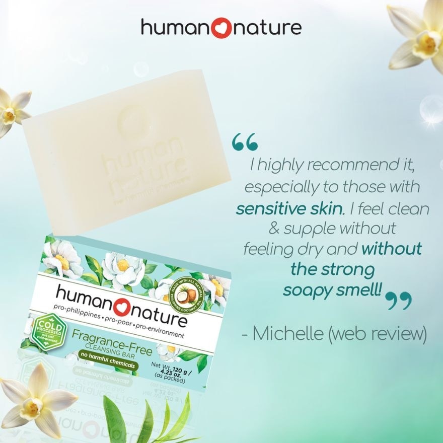 Fragrance-Free Gentle Cleansing Bar Soap 120g