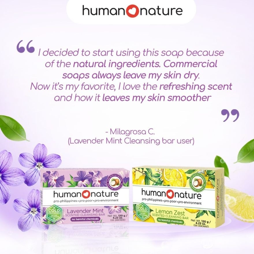 Lemon Zest Cleansing Bar Soap 120g