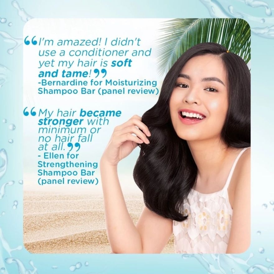 Natural Moisturizing Shampoo Bar - Zesty Vanilla Delight 70g