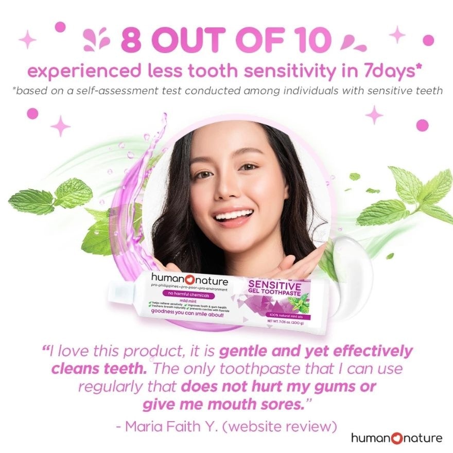 Sensitive Gel Toothpaste Mild Mint 105g