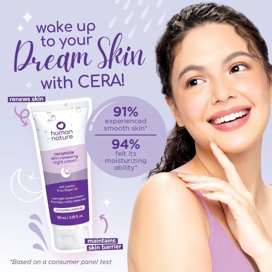 Human Nature 100ml Ceramide Skin Renewing Night Cream