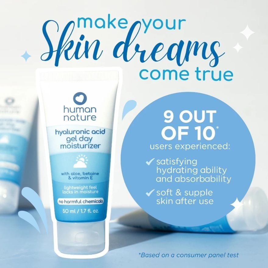 Human Nature 100ml Hyaluronic Acid Gel Day Moisturizer