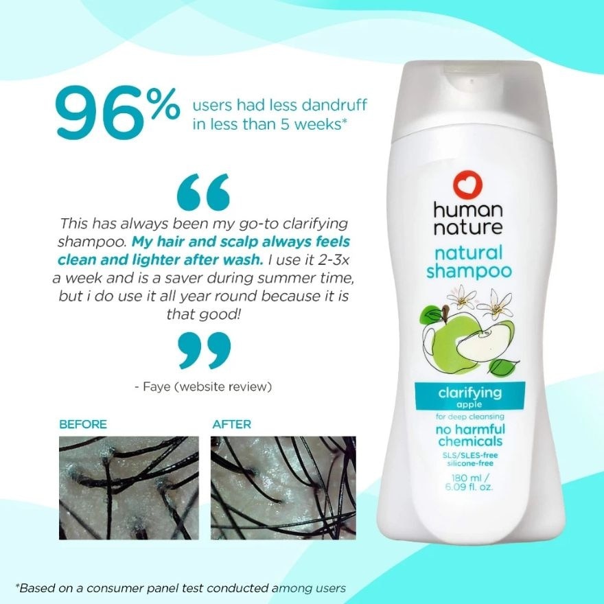 HUMAN NATURE Clarifying Shampoo 400ml