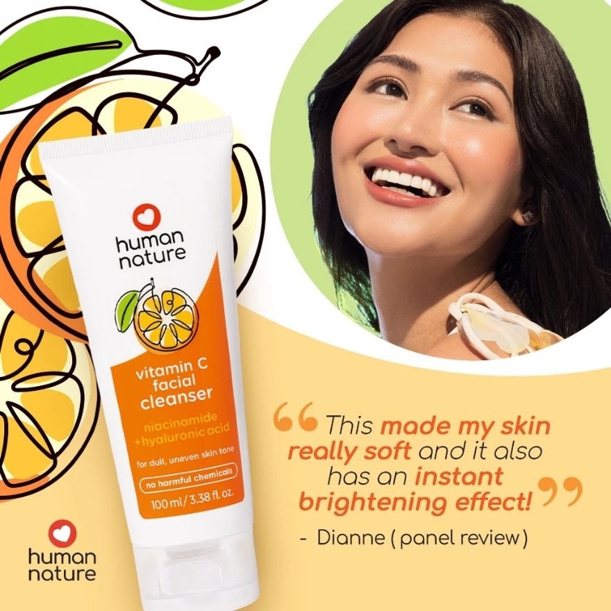 HUMAN NATURE Vitamin C Cleanser 100ml