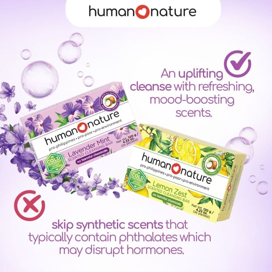 Lemon Zest Cleansing Bar Soap 120g