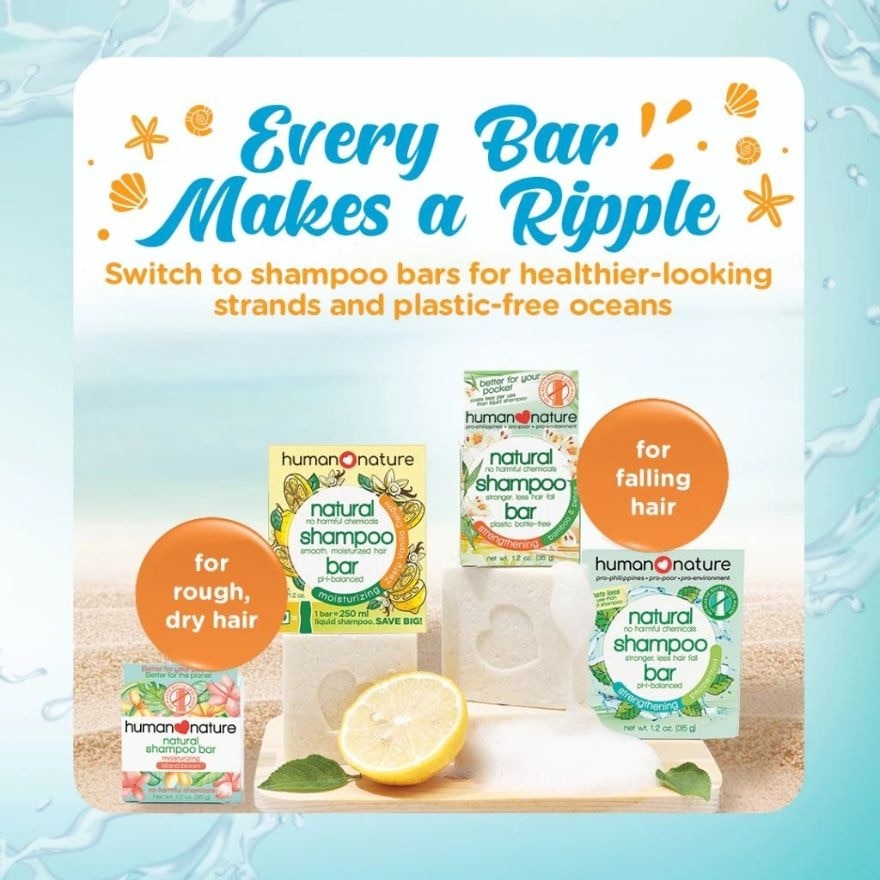 Natural Moisturizing Shampoo Bar - Zesty Vanilla Delight 70g