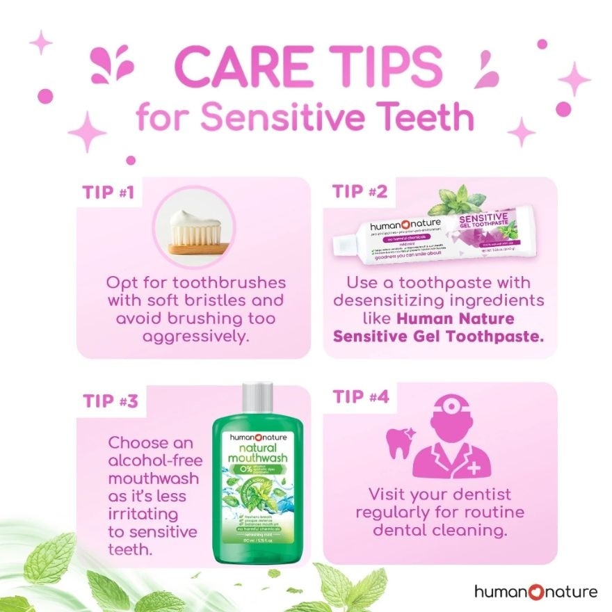 Sensitive Gel Toothpaste Mild Mint 105g