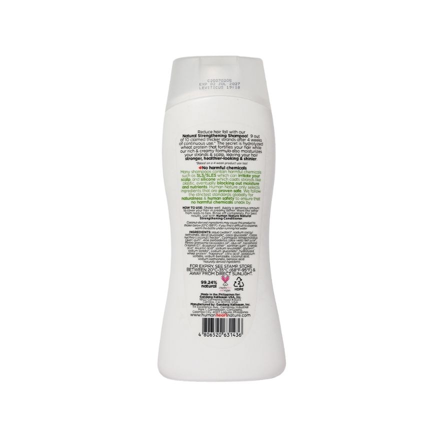 Strengthening Shampoo Soothing Aloe 180ml